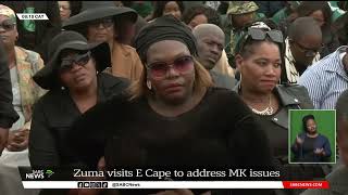 MK Party leader Jacob Zuma visits the Eastern Cape