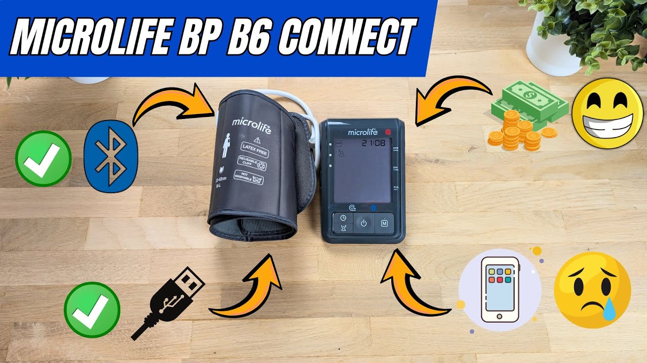 Microlife BP B6 Connect [RECENZJA] - Inteligentny Ciśnieniomierz w ...