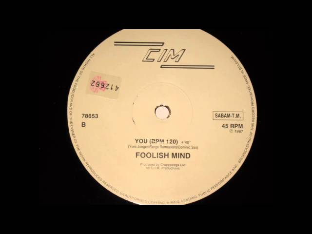 Foolish Mind - You