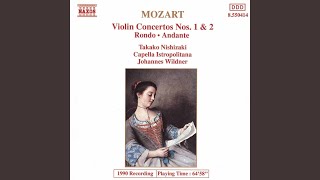 Violin Concerto No. 1 in B-Flat Major, K. 207: I. Allegro moderato