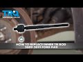 How to Replace Inner Tie Rod 2009-2019 Ford Flex