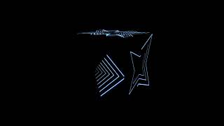 Neon Cube. 3D animation. Animated neon cube.