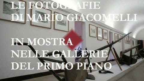 Mario Giacomelli nel Museo Storia della Mezzadria Sergio Anselmi di Senigallia