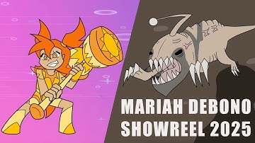 Mariah Debono 2D Animation 2025 Demo Reel