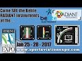 Belite Radiant Aircraft Instruments, Sport Aviation Expo Sebring Florida, Jan. 25th – 28th, 2017