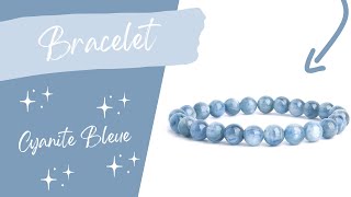 Bracelet Cyanite Bleue