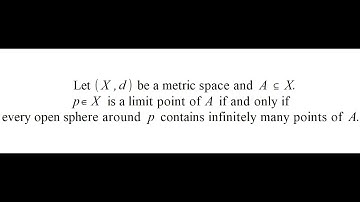 Metric Spaces : Lecture 33
