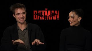 THE BATMAN interviews  Robert Pattinson, Zoë Kravitz, Farrell, Paul Dano, Wright, Turturro, Reeves