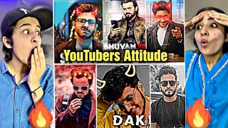 Pakistani Reaction On Indian YouTubers Full Attitude Videos😈🔥| Indian YouTubers Savage Reply😲