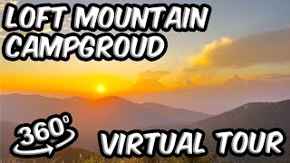 Loft Mountain Campground Virtual Tour  Shenandoah National Park  Crozet Virginia