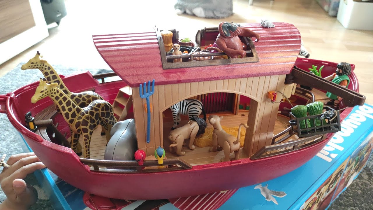 Playmobil Arche Noah aufbauen | Assembling Noah's Ark #playmobil #wildlife #playmobile