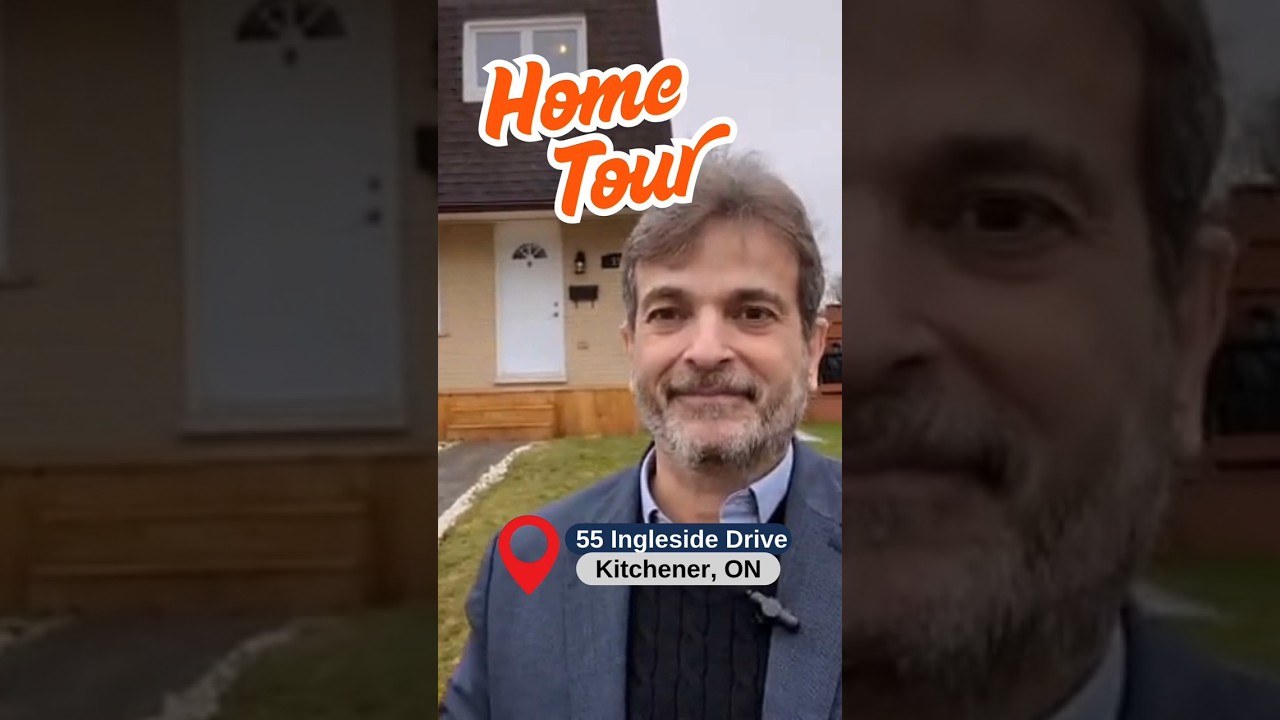 ✨ Inside Look: Move-In Ready Starter House For Sale | 55 Ingleside Drive, Kitchener, ON 