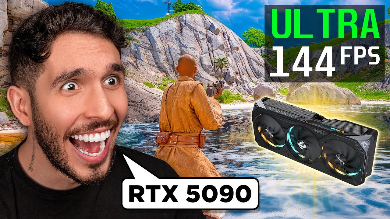 Comprei a placa de vídeo MAIS FORTE do MUNDO 💀