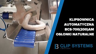 Klipsownica automatyczna BCS-700(200)AM osłonki naturalne 𝐁𝐄𝐂𝐊 𝐂𝐥𝐢𝐩 𝐒𝐲𝐬𝐭𝐞𝐦𝐬