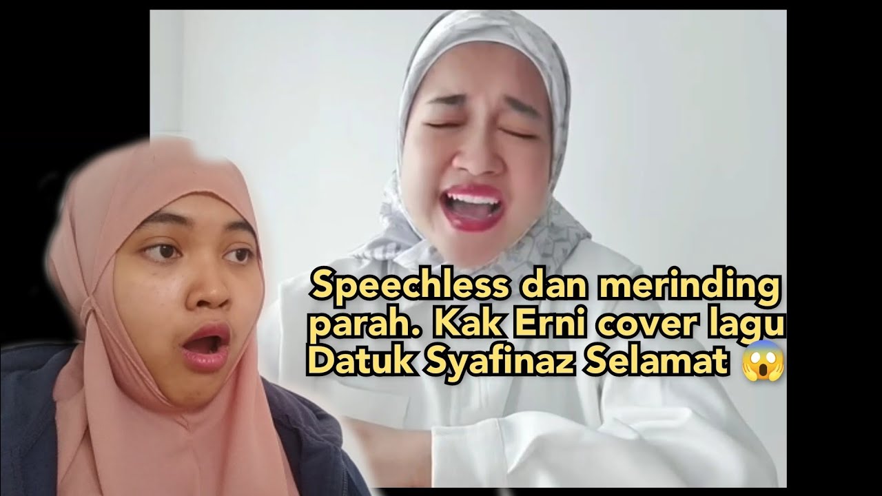 [REACTION] Ernie Zakri - Persis Salju | Cover Datuk Syafinaz Selamat ...