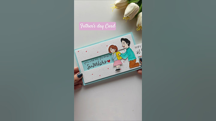 Cute Fathers Day Slider! DIY Fathers Day Gift!
