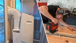 I Installed a Midea Duo in a Sliding Glass Door