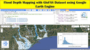 Flood Depth Mapping with GloFAS Dataset using Google Earth Engine