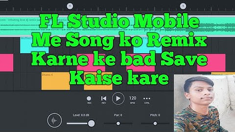 FL Studio Mobile Me Song Save Kaise Kare || FL Studio Mobile Tutorial || AK Official Music ||