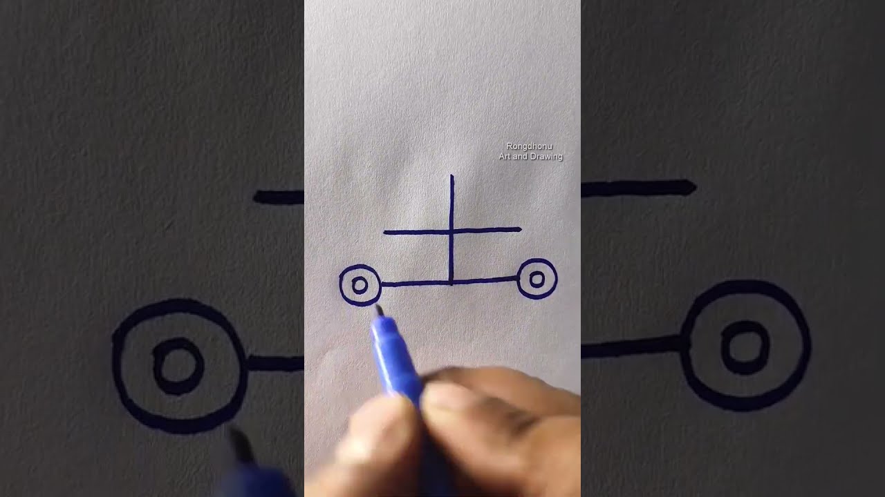  Car Drawing Easy Technique Ideas Creativeart Rongdhonuartanddrawing
