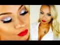Silver Glitter Eye | Festive Holiday Makeup Tutorial 2015