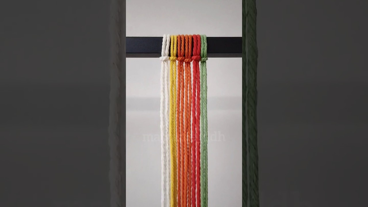 Macrame Spiral Knot Tutorial | Easy & Beautiful Knot for Beginners 