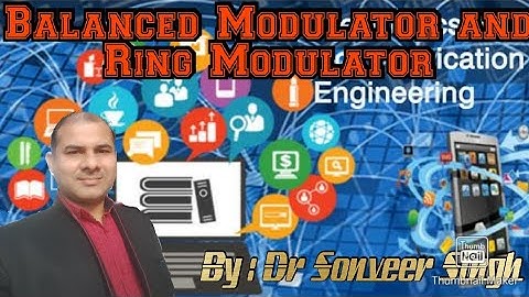 PCE_Lecture-33: Best Video of DSB-SC Wave Generation | Balanced Modulator | Ring Modulator