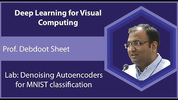 Lec20 Denoising Autoencoders for MNIST classification (Hands on)