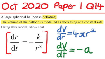 Modelling using Differential Equations + SIX Past Exam Questions! - Edexcel A Level Maths