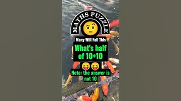 🌟 Maths Puzzle that is simple but tricky 🌟