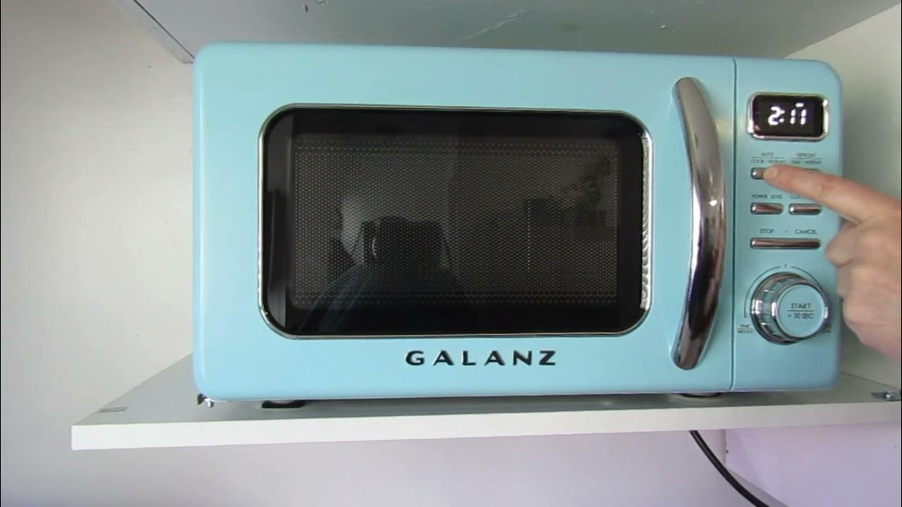 Galanz Retro Microwave Overview YouTube