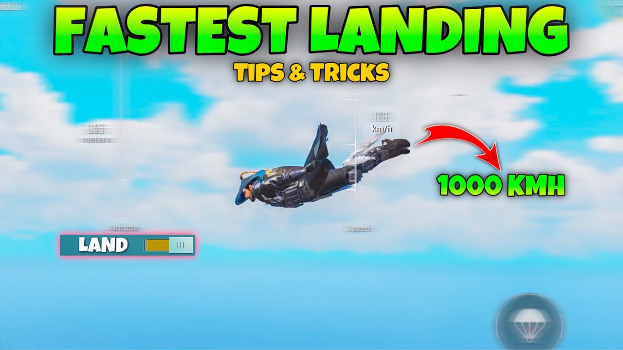HOW TO LAND FAST IN BGMI🔥BEST LANDING TIPS AND TRICKS IN PUBG MOBILE TO IMPROVE MEW2