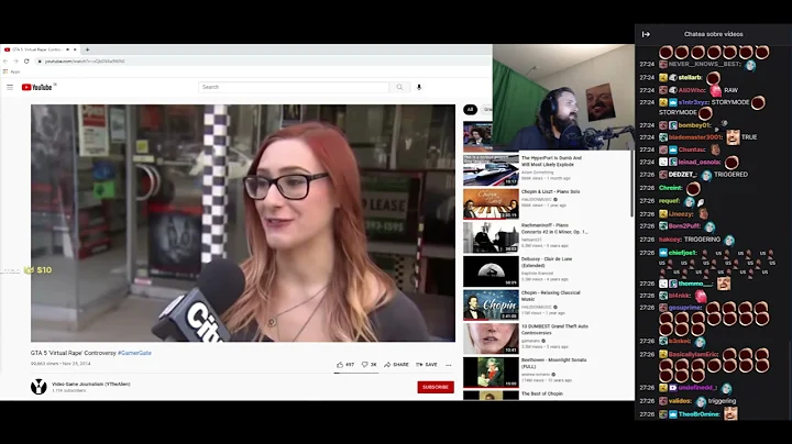 Forsen reacts to "GTA V Virtual Controversy #GamerGate"