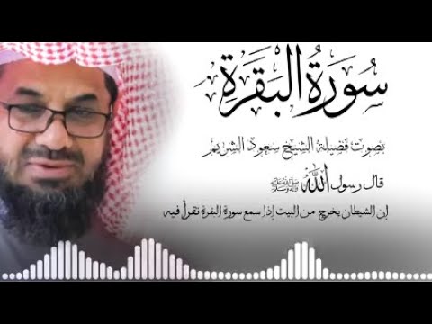 سورة البقرة كاملة لرقية البيت والأولاد وزيادة الرزق الشيخ سعود الشريم    