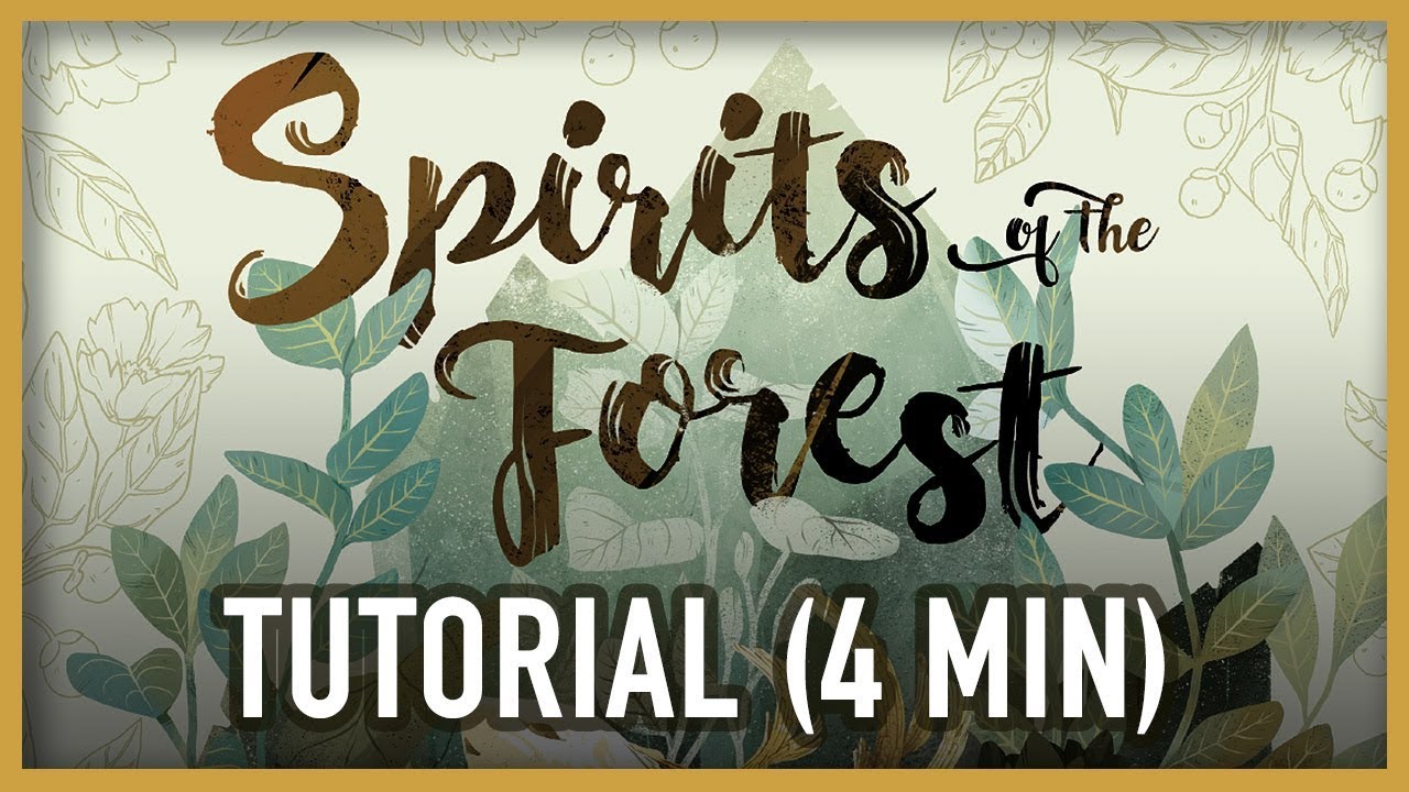 SPIRIT OF THE FOREST - Gioco da Tavolo - TUTORIAL ITALIANO Durata 4 min