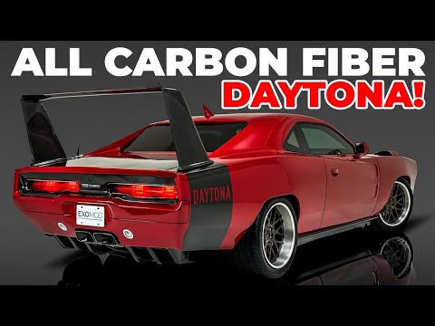 First-Ever All Carbon Dodge Charger Daytona D69 Redeye Build | Luxury Muscle Car on Modern Tech