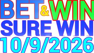 CORRECT SCORE PREDICTIONS 10/09/2026 | FOOTBALL PREDICTIONS TODAY | SURE TIPS