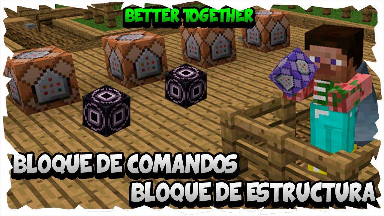 Como hacer un bloque de comandos en minecraft