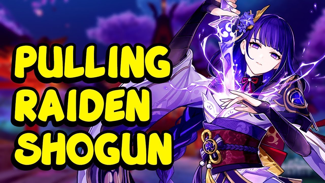 Pulling For Raiden Pulling Raiden Shogun - YouTube