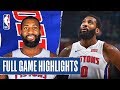 PISTONS at CAVALIERS | FULL GAME HIGHLIGHTS | December 3, 2019