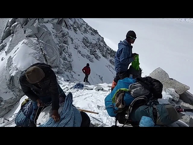 #Makalu 3 cols trek  # Sherpani Col  6,145 m /#Amphu Labtsa pass 5,848 m trek.세르파니콜. #East col. class=