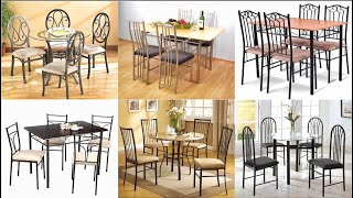 INDOOR Metal Dining Table &amp; Chair design ideas | Metal Furniture design and steel ideas