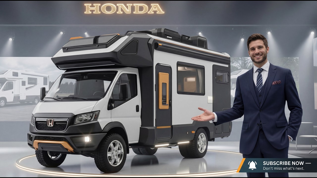 2027 Honda Adventure Camper REVEALED 🚐 – This Future Motorhome Will ...