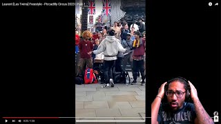 Laurent [Les Twins] Freestyle - Piccadilly Circus 2023 ! REACTION !