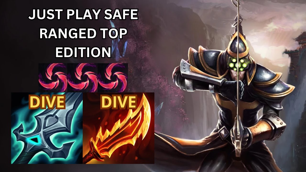 JUST PLAY SAFE RANGED TOP EDITION.