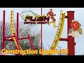 Flash vertical velocity  construction update 5  six flags great adventure  may 3rd 2024