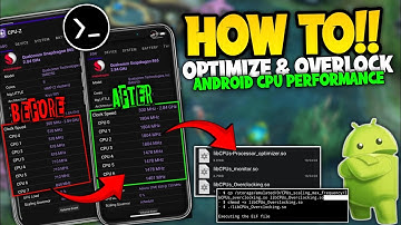 🚀 Boost Android CPU Performance WITHOUT Root! HOW TO Overclock & Optimize for Gaming Using Termux!