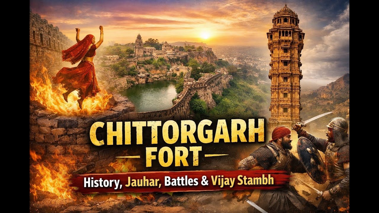 Yahan Jauhar Hua, Yahan Jung Jeeti Gayi | Complete History of Chittorgarh Fort| Jauhar, Vijay Stambh