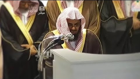 “اليوم نختم على أفواههم وتكلمنا أيديهم..” أواخر سورة يس بتلاوة مؤثرة جدا للشيخ أ.د سعود الشريم