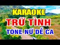 Karaoke Liên Khúc Nhạc Vàng Tone Nữ Hay Dễ Hát Nhất || Lâu Đài Tình Ái - Duyên Kiếp